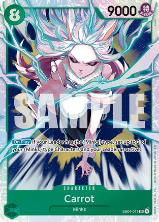 Carrot (EB04-013) - The Azure Sea's Seven Foil | Grognard Games