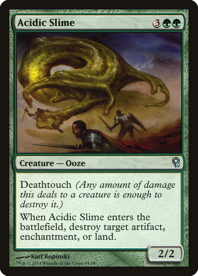 Acidic Slime [Duel Decks: Jace vs. Vraska] | Grognard Games