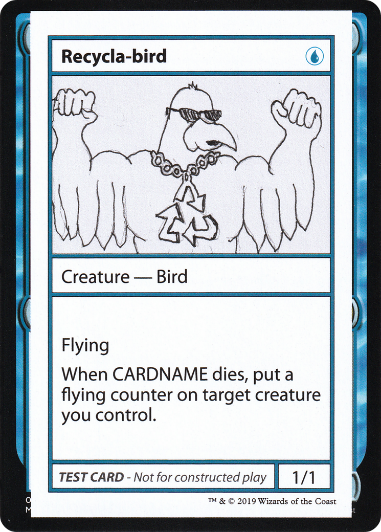 Recycla-bird (2021 Edition) [Mystery Booster Playtest Cards] | Grognard Games