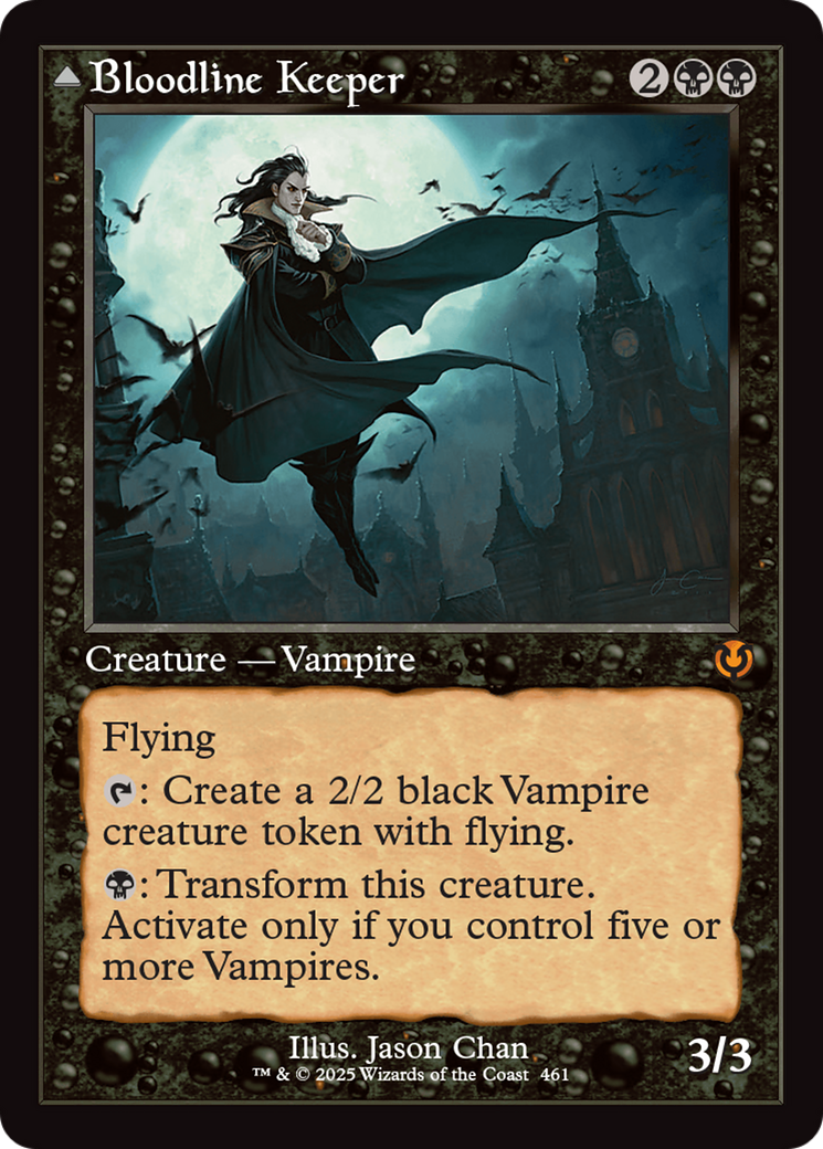 Bloodline Keeper // Lord of Lineage (Retro Frame) [Innistrad Remastered] | Grognard Games
