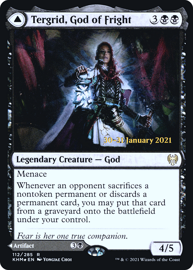 Tergrid, God of Fright // Tergrid's Lantern [Kaldheim Prerelease Promos] | Grognard Games