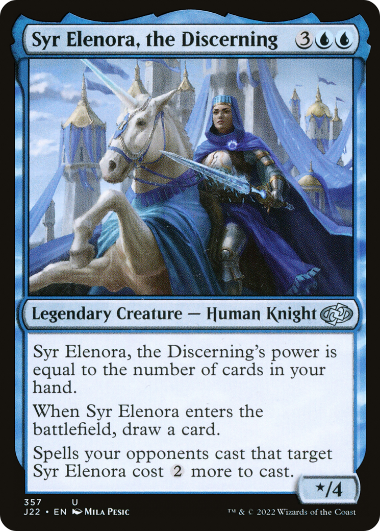 Syr Elenora, the Discerning [Jumpstart 2022] | Grognard Games