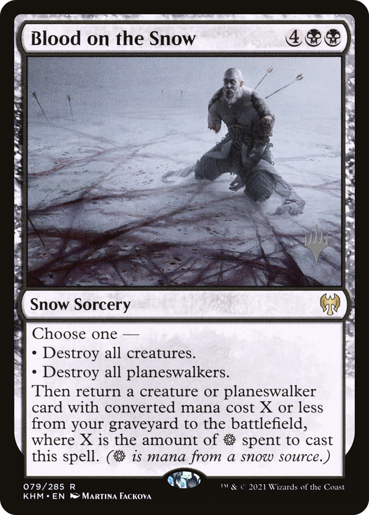 Blood on the Snow (Promo Pack) [Kaldheim Promos] | Grognard Games