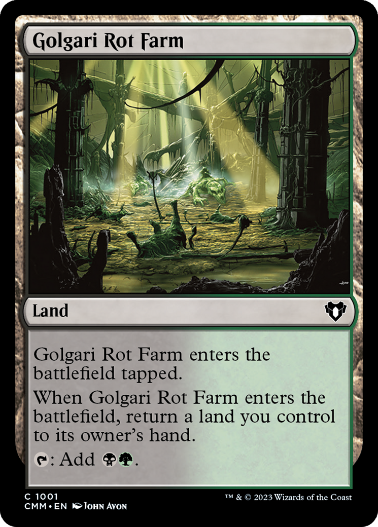 Golgari Rot Farm [Commander Masters] | Grognard Games
