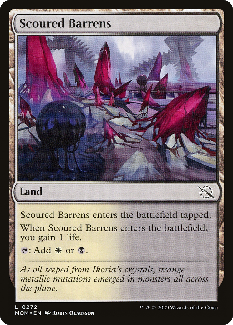 Scoured Barrens [March of the Machine] | Grognard Games