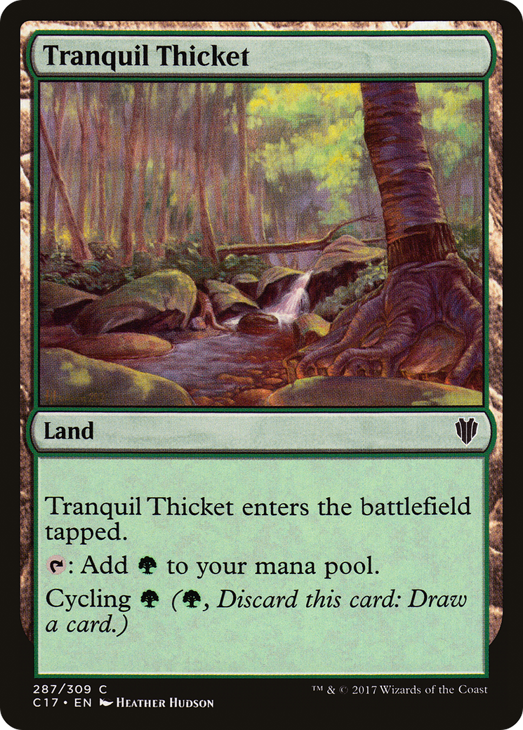 Tranquil Thicket [Commander 2017] | Grognard Games