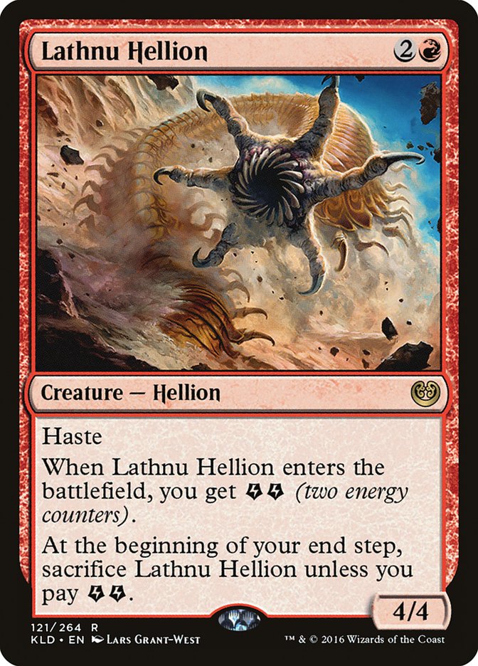 Lathnu Hellion [Kaladesh] | Grognard Games