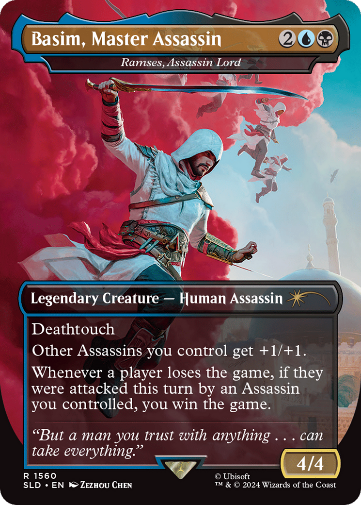 Basim, Master Assassin - Ramses, Assassin Lord (Rainbow Foil) [Secret Lair Drop Series] | Grognard Games