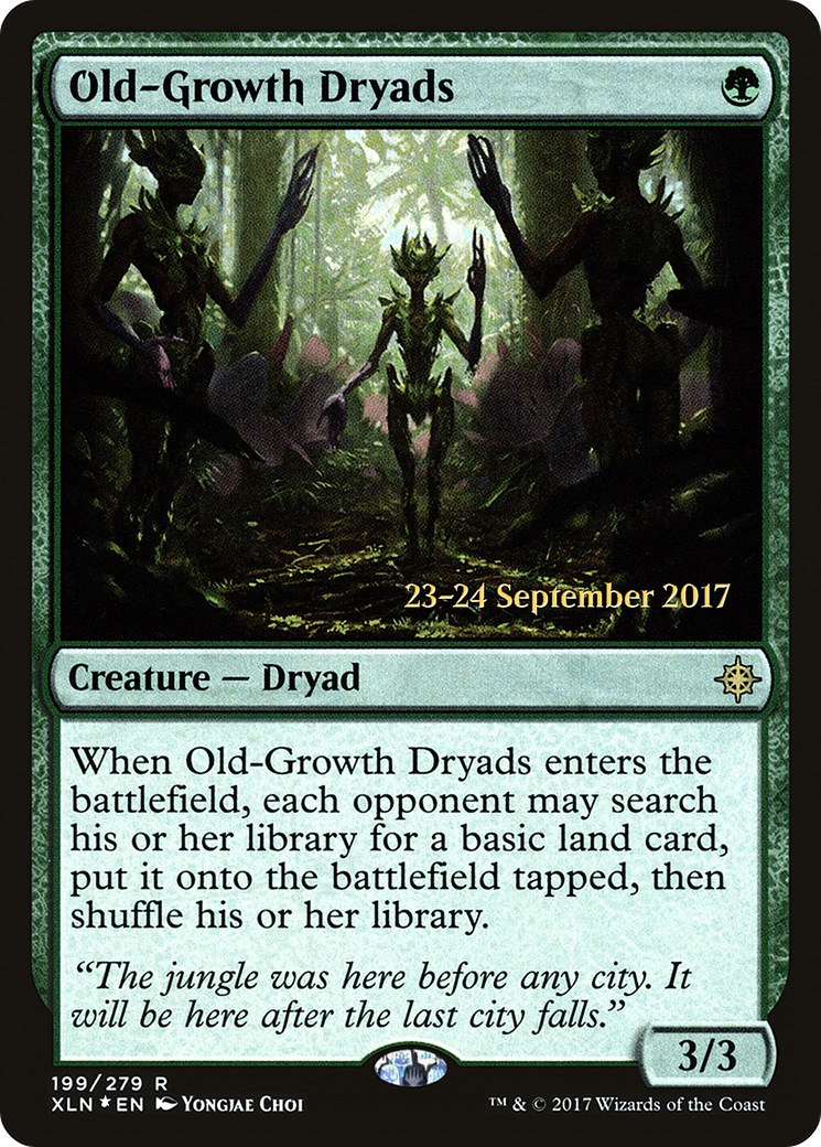 Old-Growth Dryads  [Ixalan Prerelease Promos] | Grognard Games