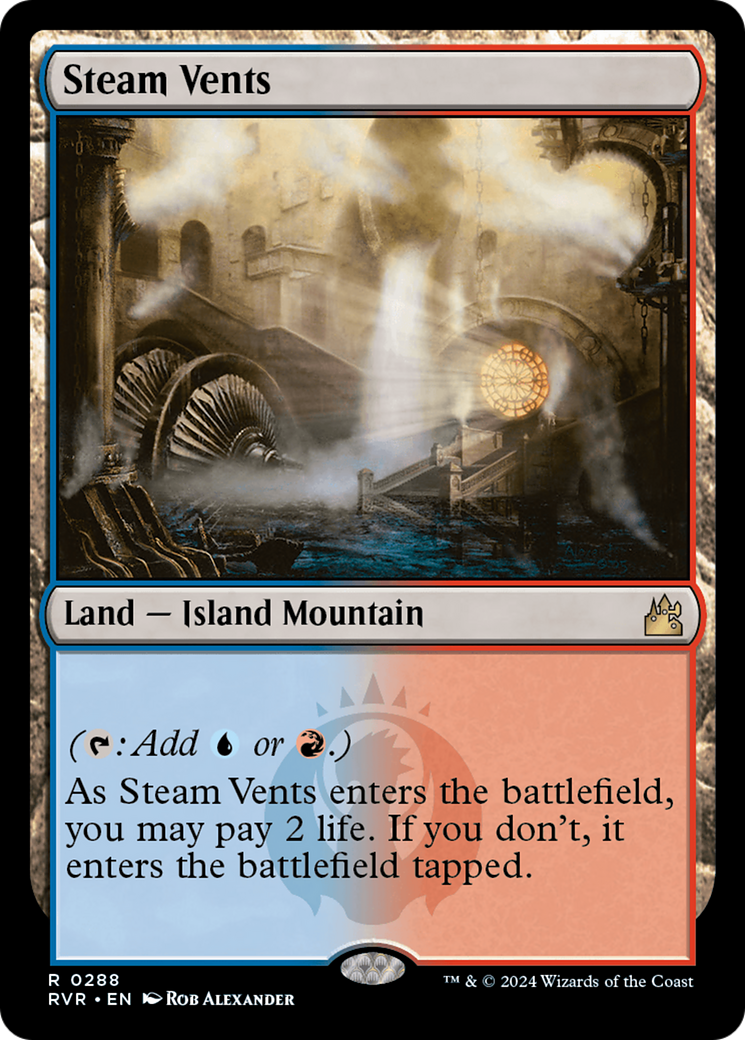 Steam Vents [Ravnica Remastered] | Grognard Games