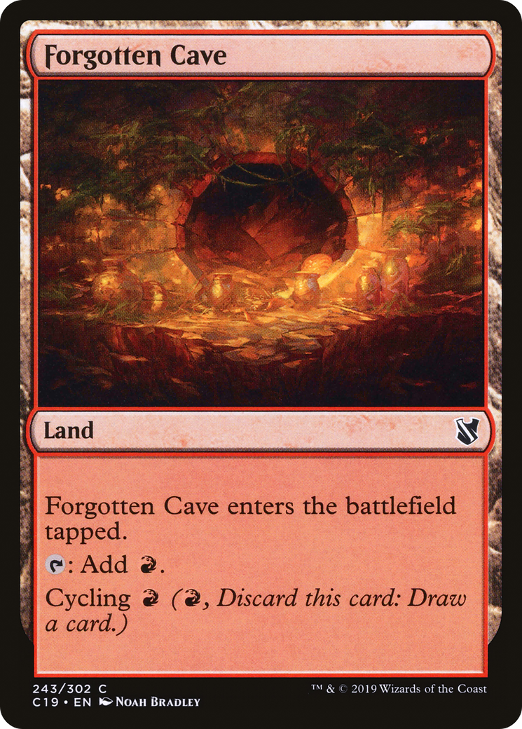 Forgotten Cave [Commander 2019] | Grognard Games