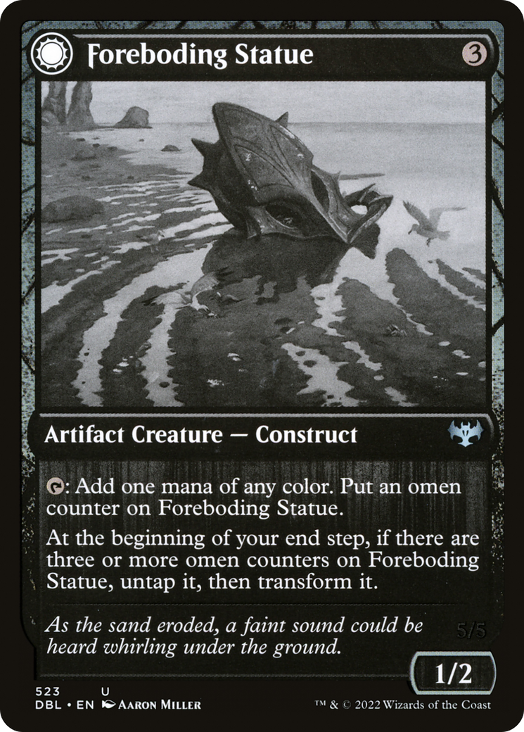 Foreboding Statue // Forsaken Thresher [Innistrad: Double Feature] | Grognard Games