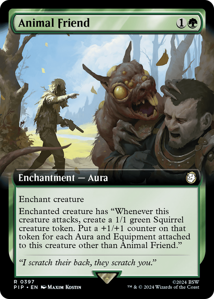 Animal Friend (Extended Art) [Fallout] | Grognard Games