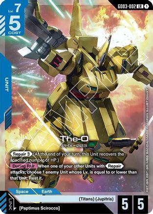 The-O - Steel Requiem (GD03-002) Holofoil | Grognard Games