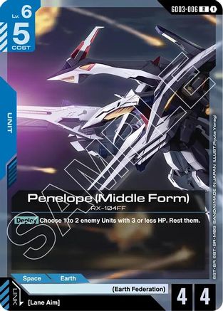 Penelope (Middle Form) - Steel Requiem (GD03-006) Holofoil | Grognard Games