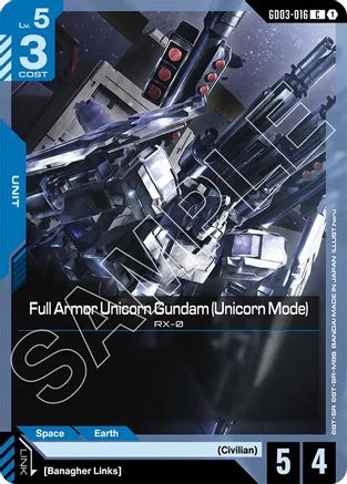 Full Armor Unicorn Gundam (Unicorn Mode) - Steel Requiem (GD03-016)