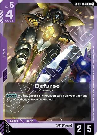Defurse - Steel Requiem (GD03-064) | Grognard Games