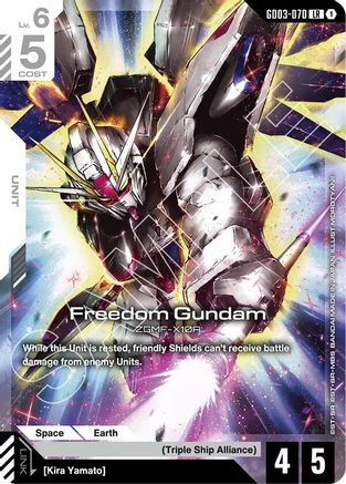 Freedom Gundam (GD03-070) - Steel Requiem (GD03-070) Holofoil | Grognard Games