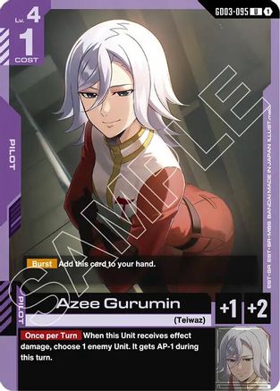 Azee Gurumin - Steel Requiem (GD03-095) | Grognard Games