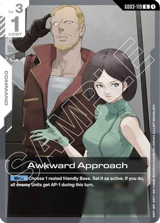 Awkward Approach - Steel Requiem (GD03-119) | Grognard Games