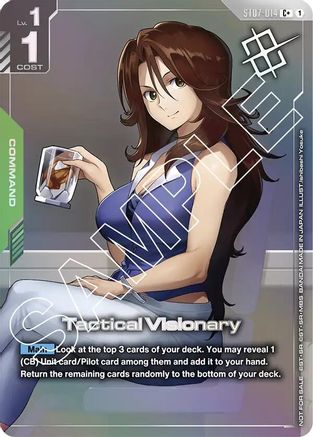 Tactical Visionary (Store Tournament Winner Pack 03) - Gundam Promotional Cards (ST07-014) Holofoil | Grognard Games