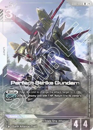 Perfect Strike Gundam (Premium Card Collection) - Gundam Promotional Cards (GD01-068) Holofoil | Grognard Games