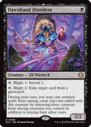 Dawnhand Dissident (ECL-098) - Lorwyn Eclipsed Foil | Grognard Games