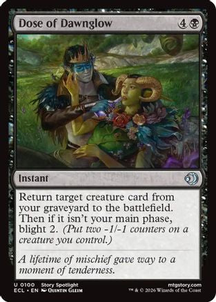 Dose of Dawnglow (ECL-100) - Lorwyn Eclipsed Foil | Grognard Games