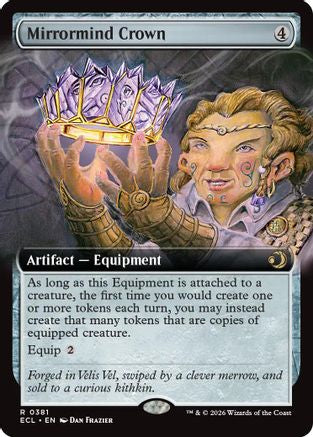Mirrormind Crown (Extended Art) (ECL-381) - Lorwyn Eclipsed | Grognard Games
