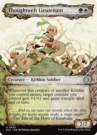 Thoughtweft Lieutenant (Showcase) (ECL-343) - Lorwyn Eclipsed | Grognard Games