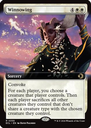 Winnowing (Extended Art) (ECL-355) - Lorwyn Eclipsed Foil | Grognard Games