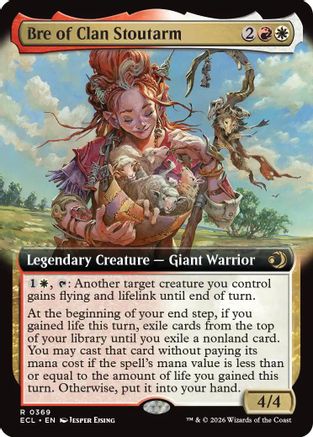 Bre of Clan Stoutarm (Extended Art) (ECL-369) - Lorwyn Eclipsed Foil | Grognard Games