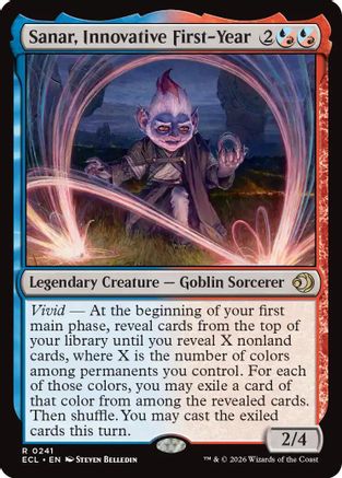 Sanar, Innovative First-Year (ECL-241) - Lorwyn Eclipsed | Grognard Games