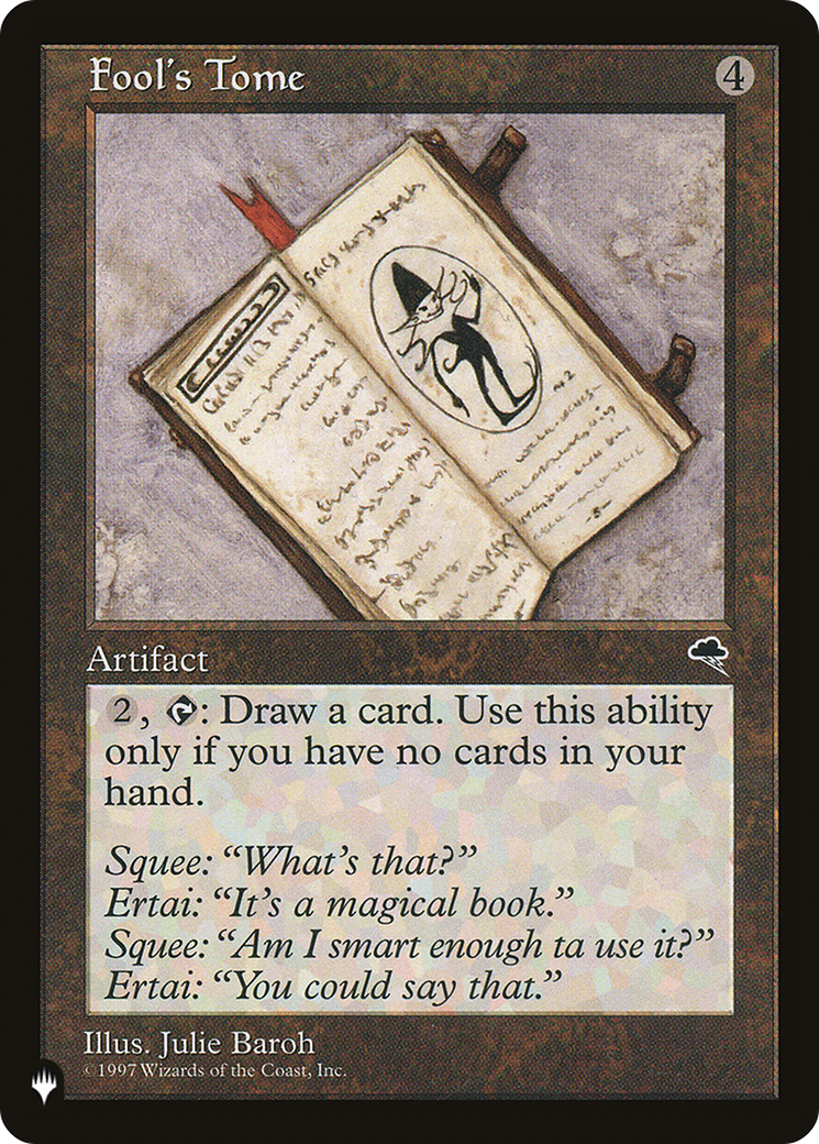 Fool's Tome [The List] | Grognard Games