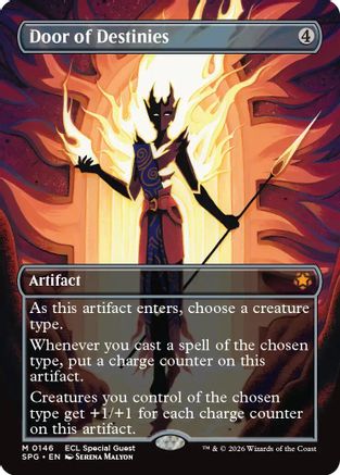 Door of Destinies (Borderless) (SPG-146) - Special Guests Foil | Grognard Games
