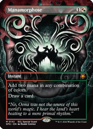 Manamorphose (Borderless) (SPG-142) - Special Guests Foil | Grognard Games