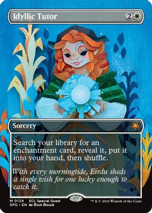Idyllic Tutor (Borderless) (SPG-129) - Special Guests Foil | Grognard Games