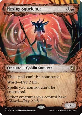 Hexing Squelcher (Showcase) (ECL-317) - Lorwyn Eclipsed | Grognard Games
