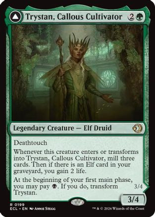 Trystan, Callous Cultivator (ECL-199) - Lorwyn Eclipsed Foil | Grognard Games