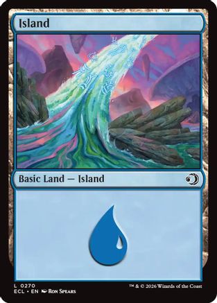 Island (0270) (ECL-270) - Lorwyn Eclipsed | Grognard Games
