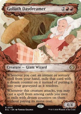 Goliath Daydreamer (Showcase) (ECL-316) - Lorwyn Eclipsed Foil | Grognard Games