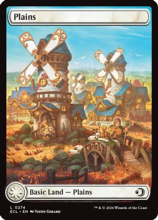 Plains (0274) (ECL-274) - Lorwyn Eclipsed Foil | Grognard Games