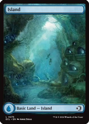 Island (0275) (ECL-275) - Lorwyn Eclipsed Foil | Grognard Games