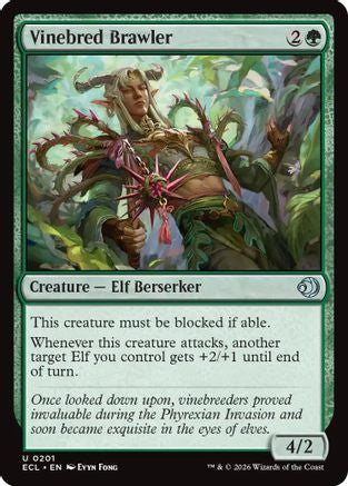 Vinebred Brawler (ECL-201) - Lorwyn Eclipsed Foil | Grognard Games