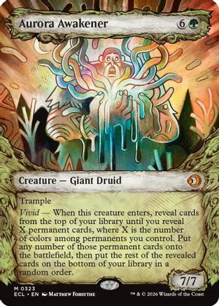 Aurora Awakener (Showcase) (ECL-323) - Lorwyn Eclipsed | Grognard Games