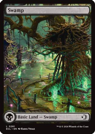 Swamp (0281) (ECL-281) - Lorwyn Eclipsed | Grognard Games
