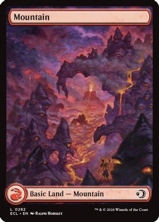 Mountain (0282) (ECL-282) - Lorwyn Eclipsed Foil | Grognard Games