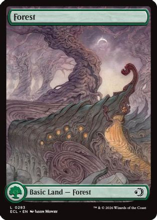 Forest (0283) (ECL-283) - Lorwyn Eclipsed Foil | Grognard Games