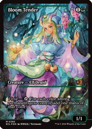 Bloom Tender (0390) (Showcase) (ECL-390) - Lorwyn Eclipsed Foil | Grognard Games