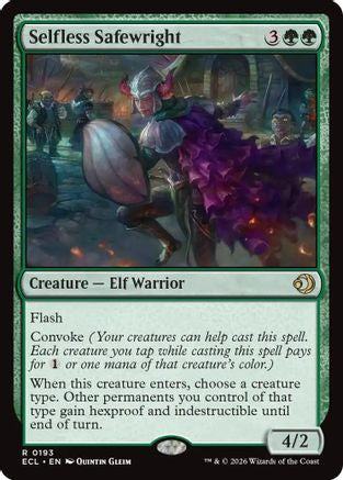 Selfless Safewright (ECL-193) - Lorwyn Eclipsed Foil | Grognard Games